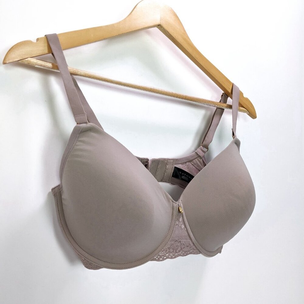 NATORI Bliss Perfection Underwire Contour Bra In Mauve Beige - Picture 2 of 7